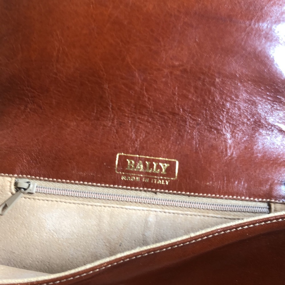 Vintage Bally Leather Handbag - Picture 2 of 8